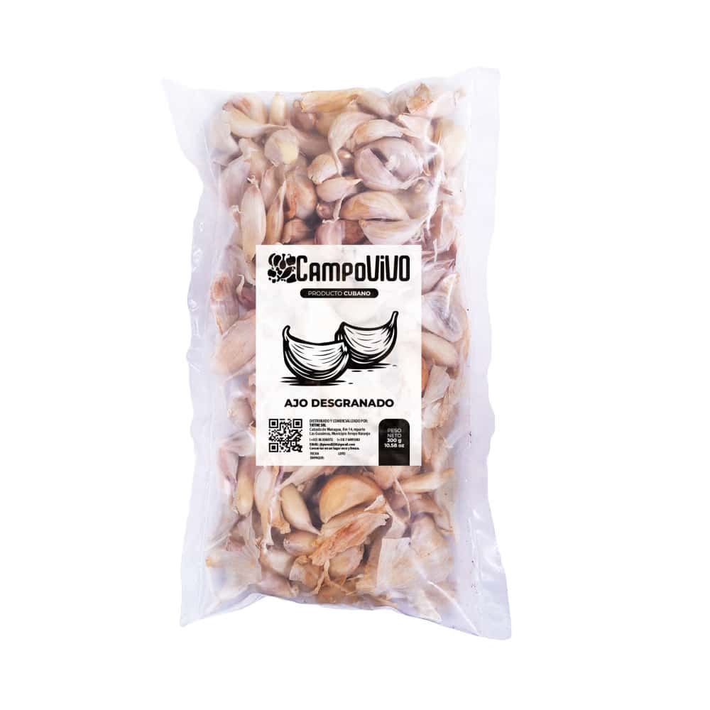 Ajo desgranado Campo Vivo (300 g / 10.5 oz) - Miniatura 2