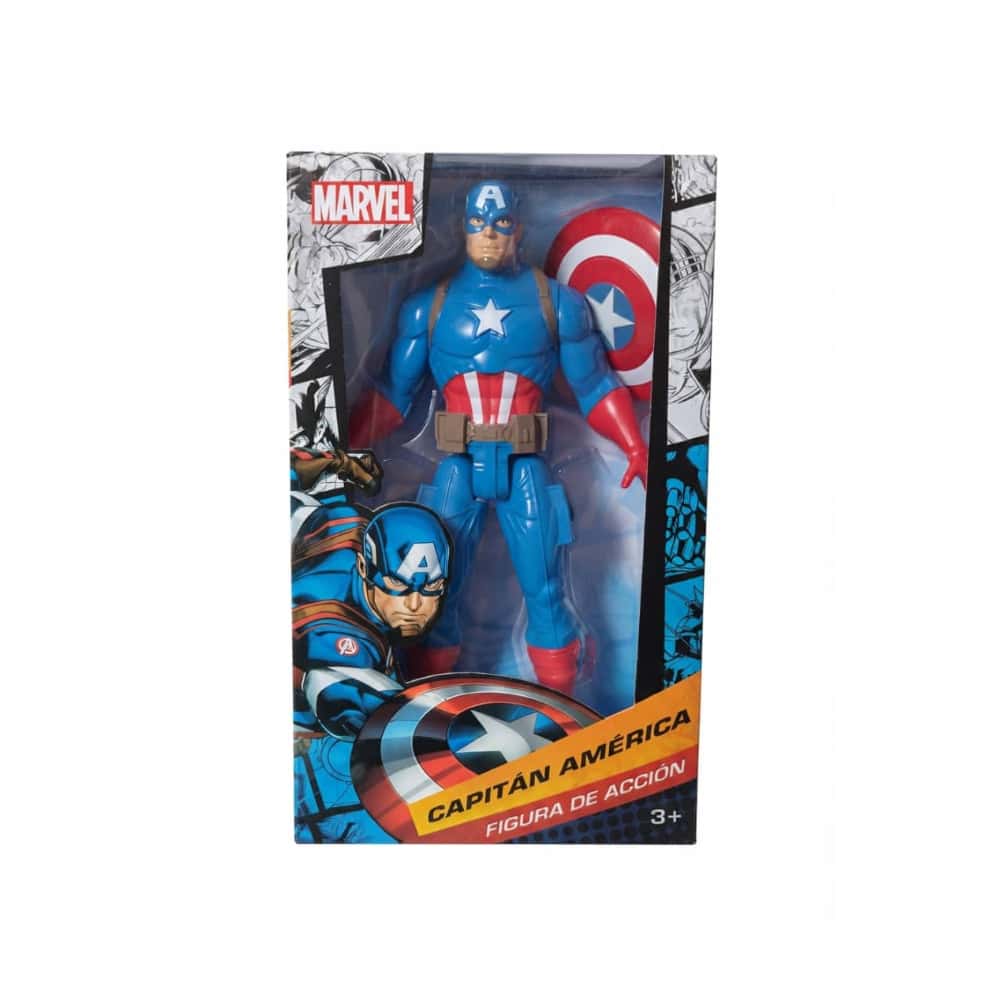 Figura de acción articulada del Capitán América Marvel - Miniatura 2