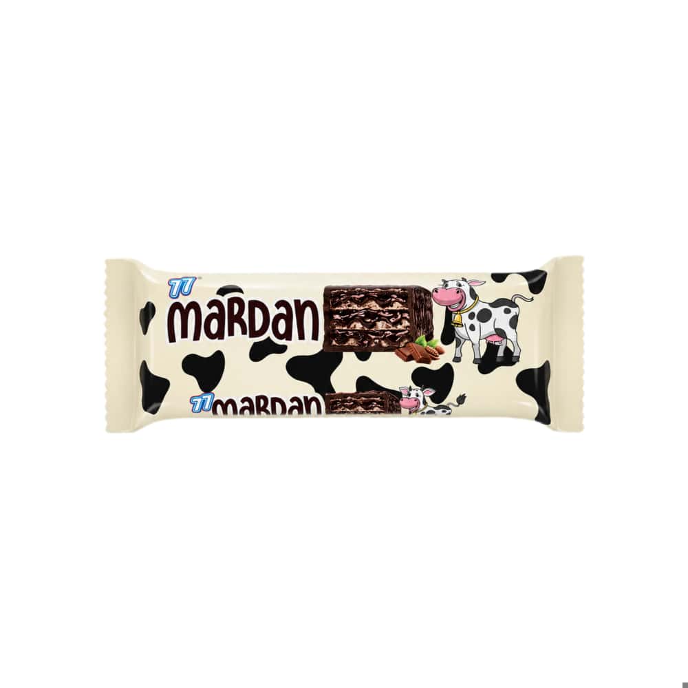 Oblea cubierta de chocolate con relleno de cacao y avellana Mardan (30 g / 1.06 oz) - Miniatura 1