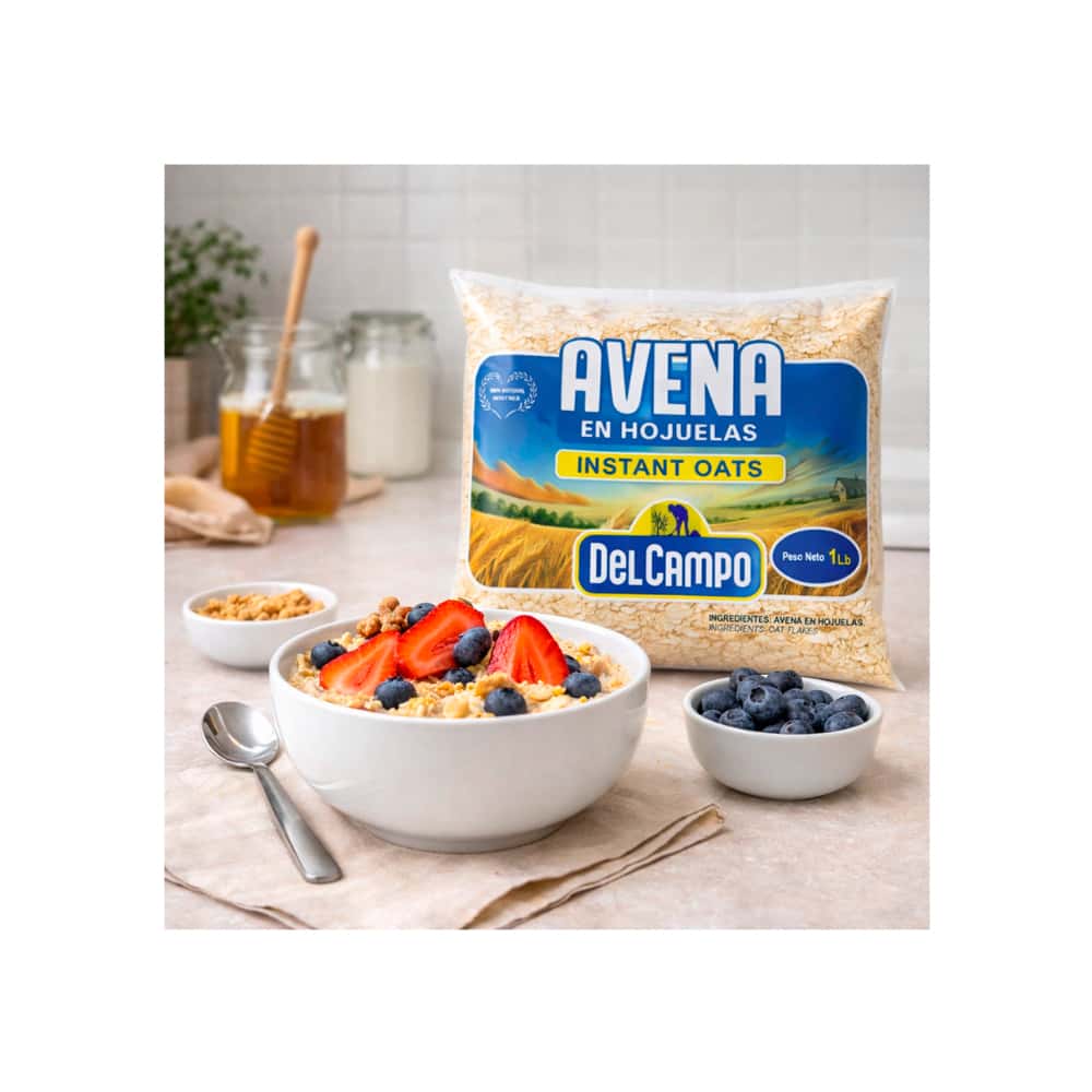 Avena en hojuelas Del Campo (454 g / 1 lb) - Miniatura 5