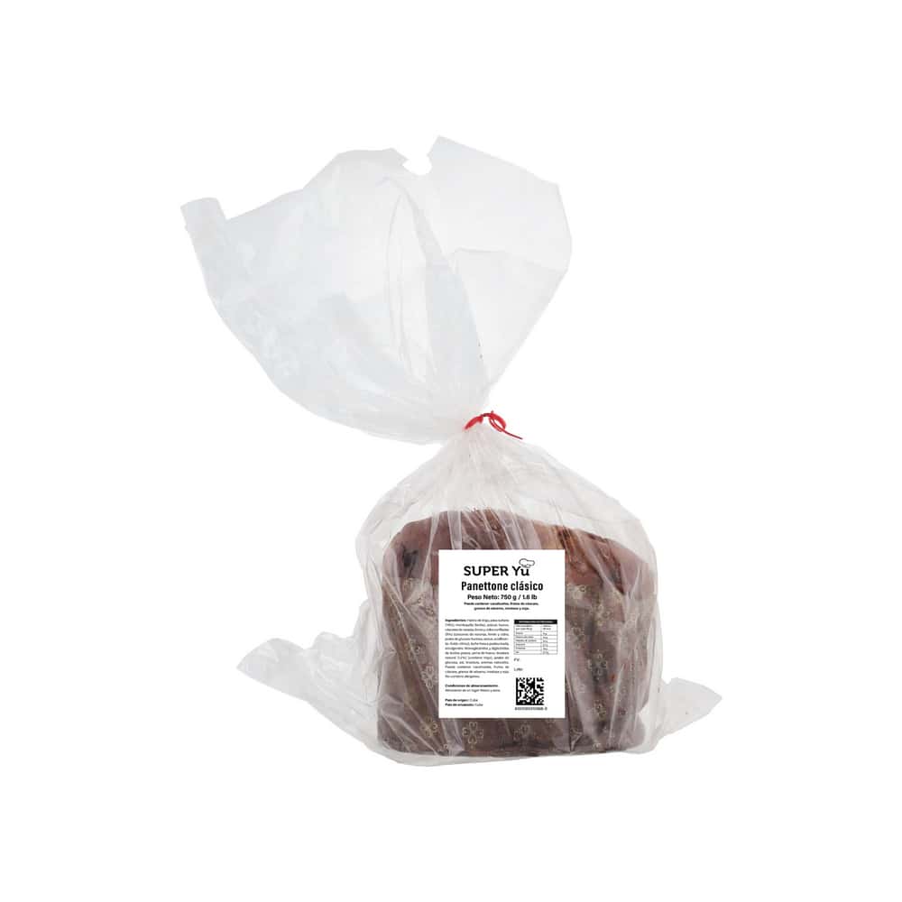 Panettone clásico Super Yu (750 g / 1.6 lb) - Miniatura 3