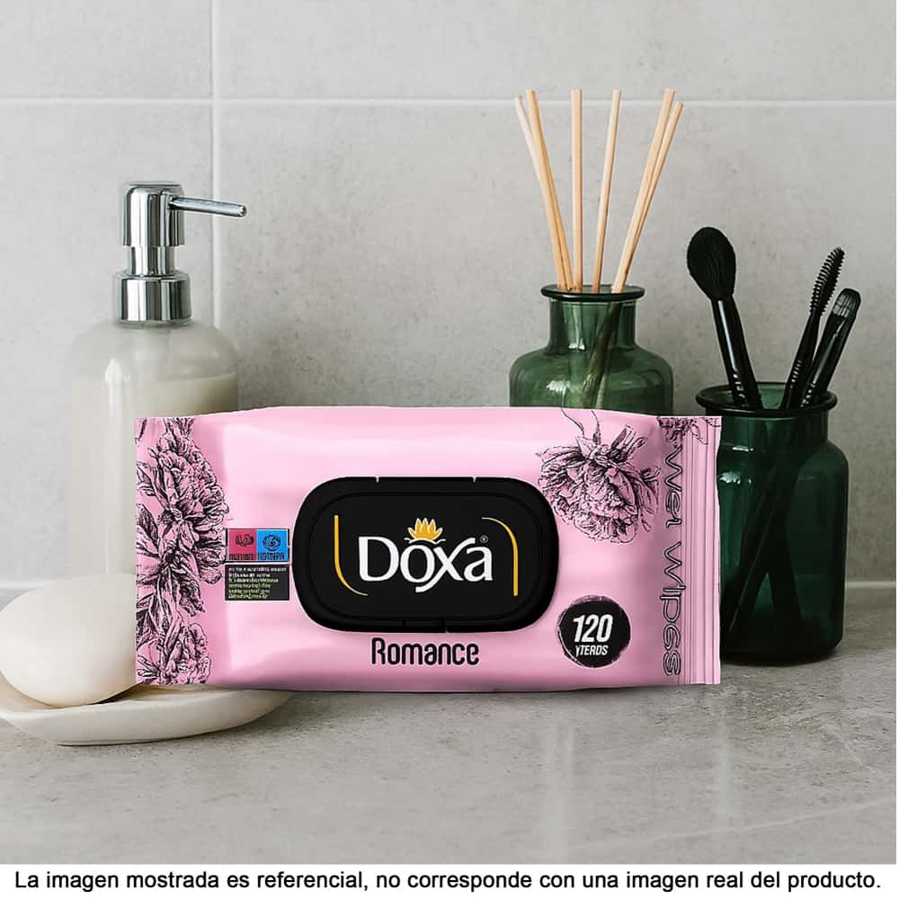 Toallitas húmedas Romance Doxa (120 U) - Miniatura 4