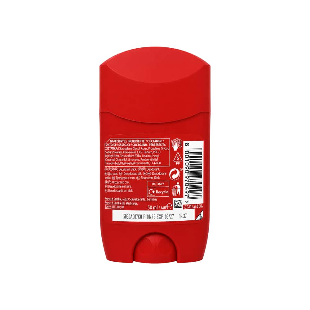 Desodorante en barra para hombre Captain Old Spice (50 m l) - Miniatura 3