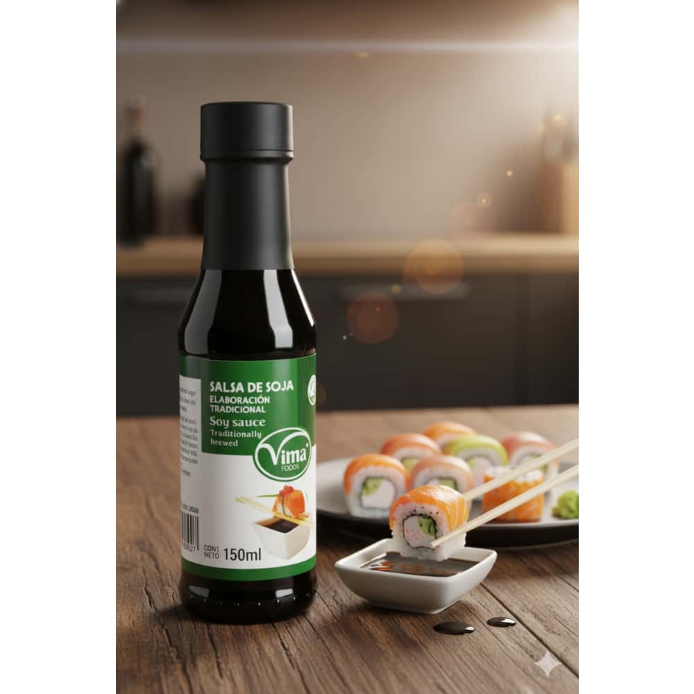 Salsa de soja Vima Foods (150 ml) - Miniatura 4