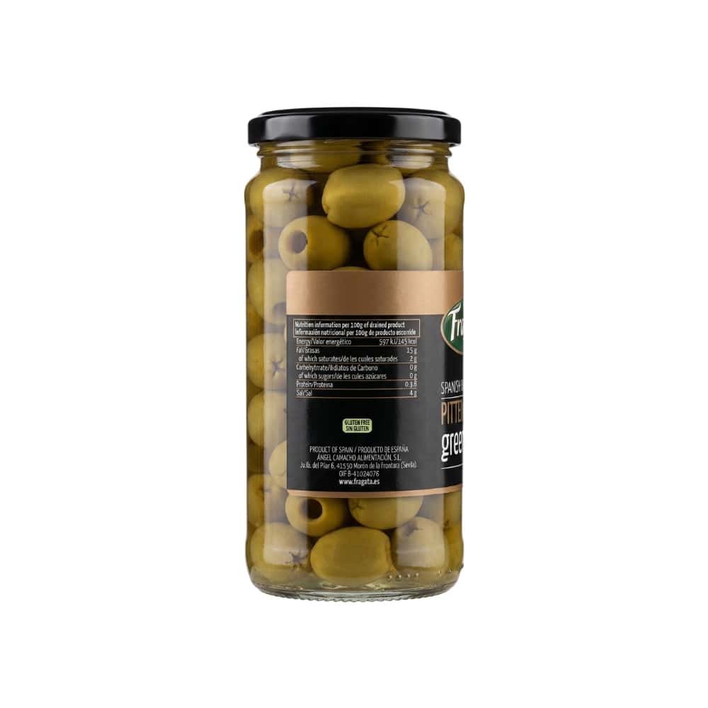 Aceitunas hojiblanca verdes sin hueso Fragata (330 g / 11.64 oz) - Miniatura 3