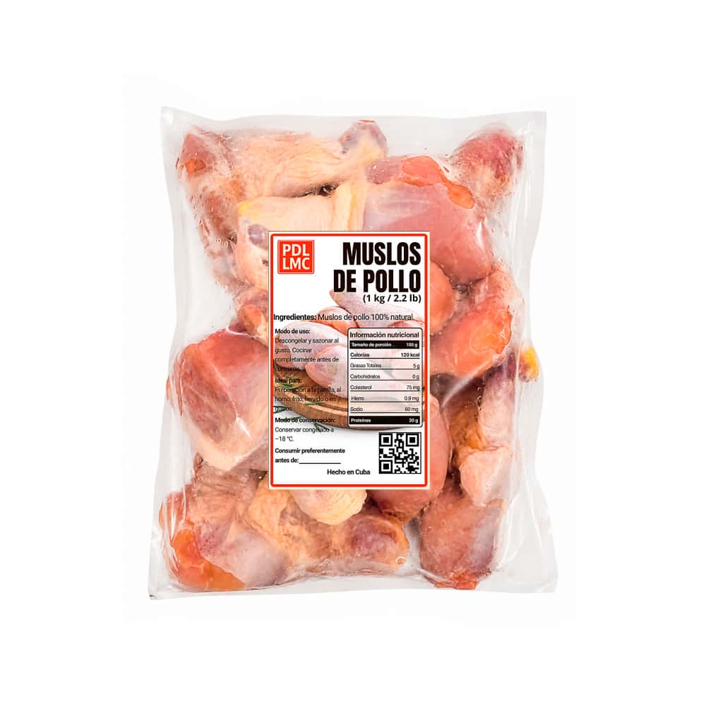 Muslos de pollo PDL LMC (1 kg / 2.2 lb) - Miniatura 1