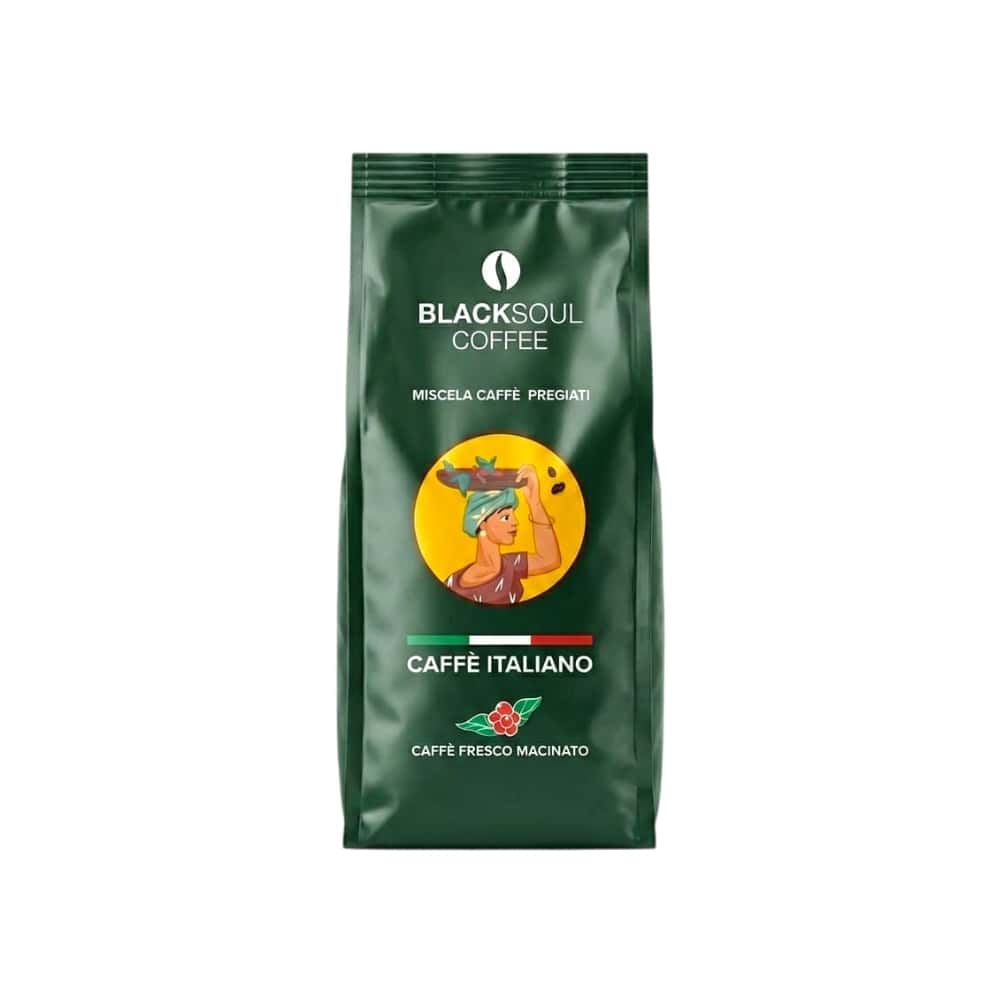 Café molido Premium Black Soul (250 g / 8.82 oz) - Miniatura 1