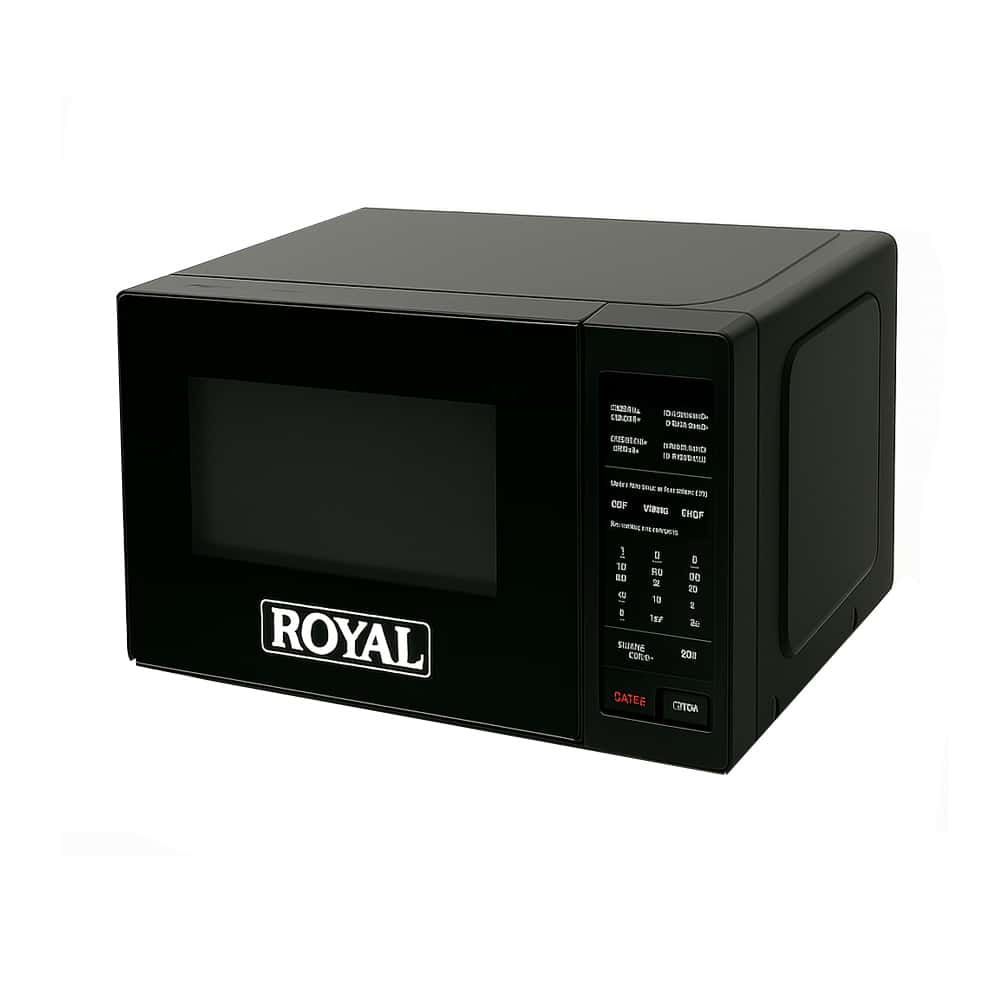 Microondas de 19.8 L color negro Royal RMW721BL - Miniatura 2