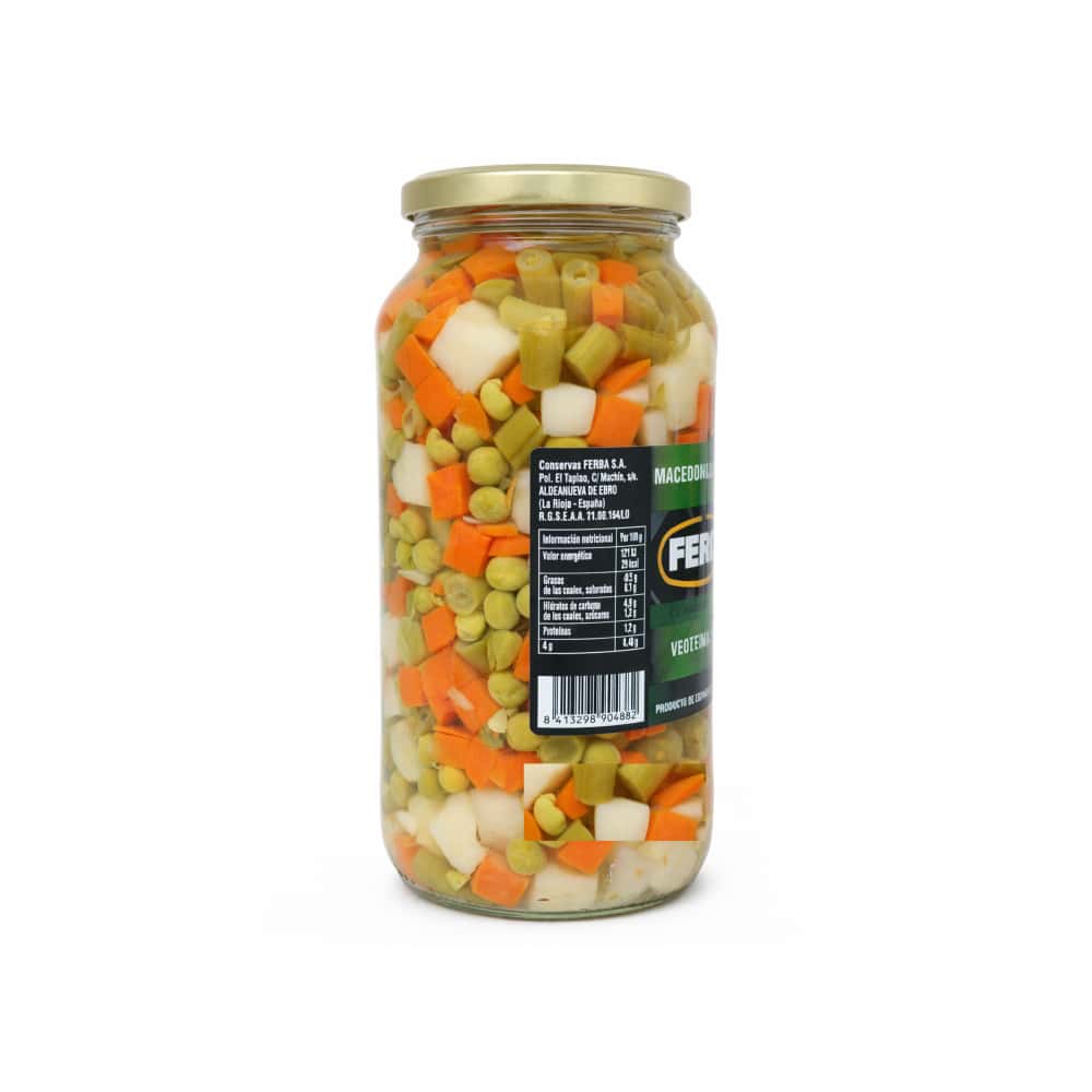 Macedonia de verduras Ferba (535 g / 1.17 lb) - Miniatura 2
