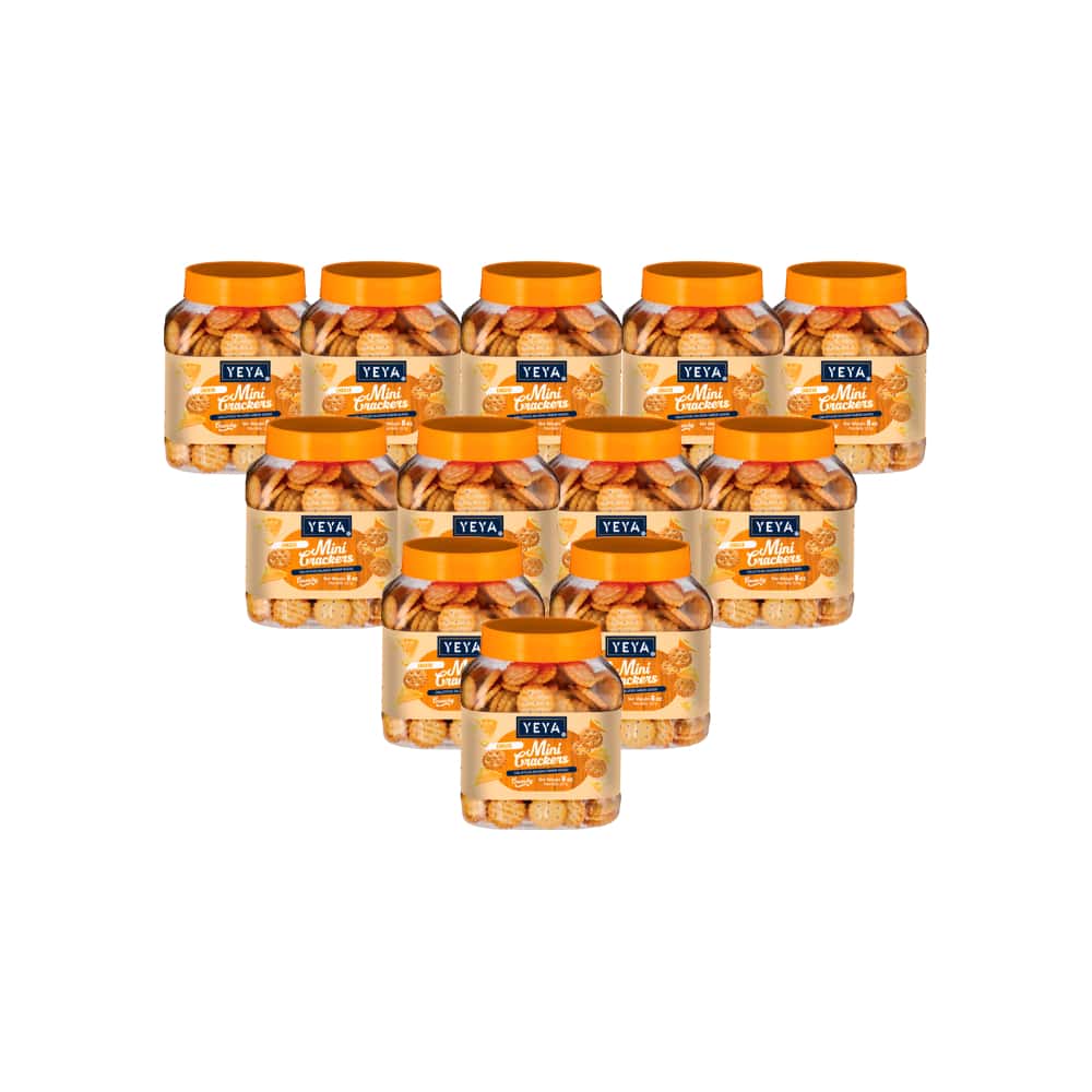 Galleticas saladas sabor queso YEYA (12 x  227 g ) - Miniatura 1