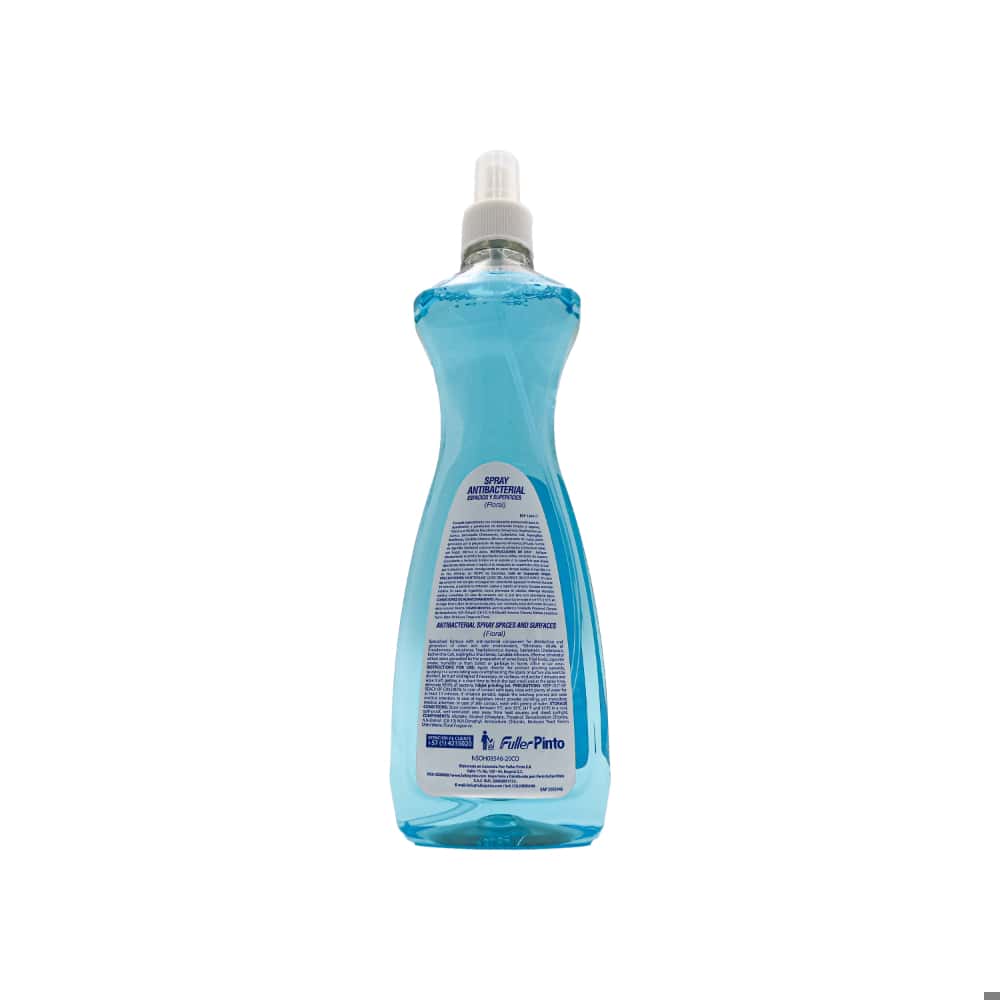 Spray antibacterial para espacios y superficies de baño aroma floral Full Fresh (500 ml / 16.9 floz) - Miniatura 2