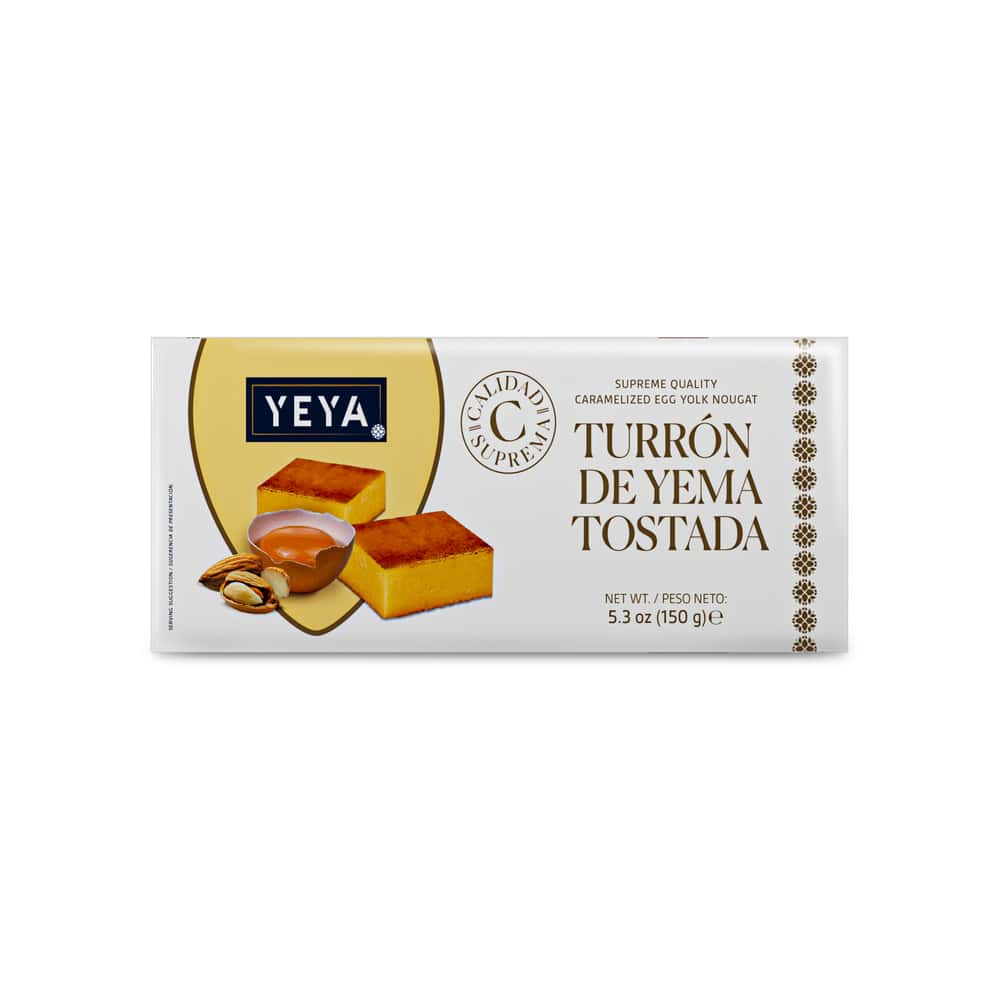 Turrón de Yema Tostada Calidad Suprema YEYA (150 g / 5.3 oz) - Miniatura 2