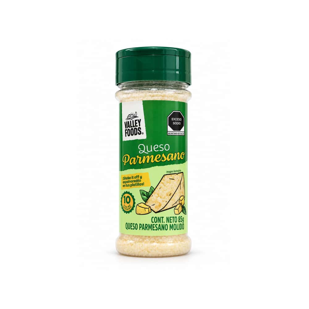 Queso parmesano molido Valley Foods (85 g / 3 oz) - Miniatura 1