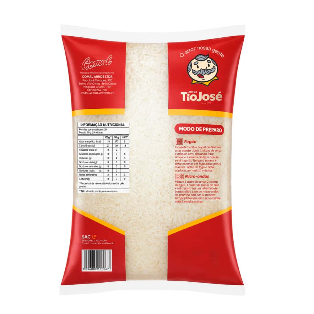 Arroz Tio José (1 kg / 2.2 lb) - Miniatura 4