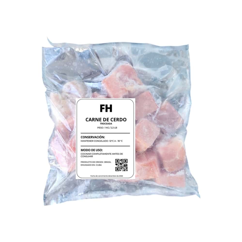 Carne de cerdo troceada Fresco Habana (1 kg / 2.2 lb) - Miniatura 2