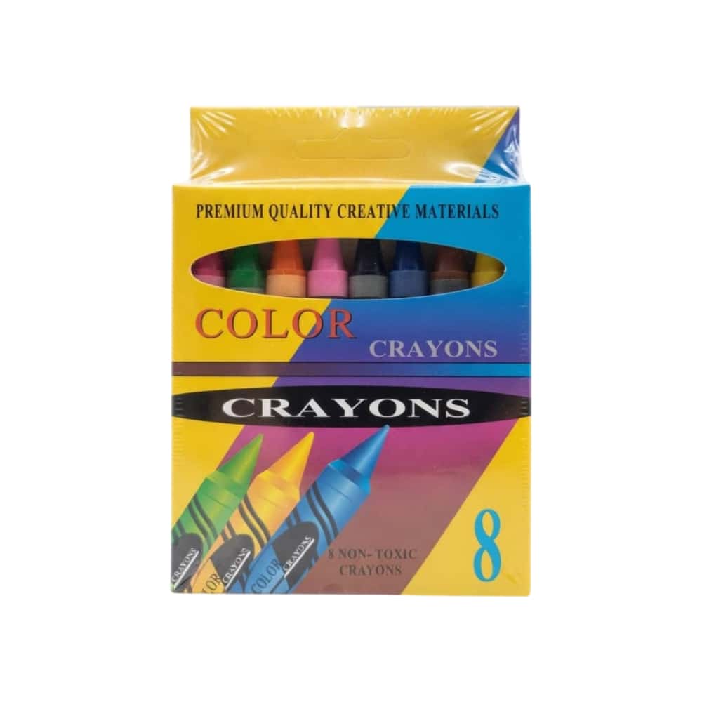 Juego de crayones -crayolas- de colores Tiara (8 U) - Miniatura 1