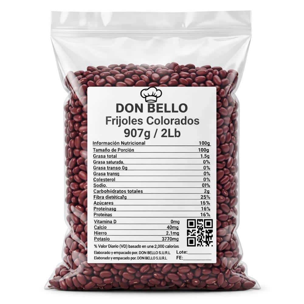 Frijoles colorados Don Bello (907 g / 2 lb) - Miniatura 1