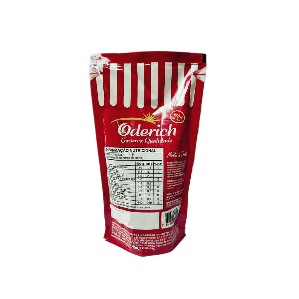 Salsa de tomate tradicional Oderich (300 g / 10.6 oz) - Miniatura 6