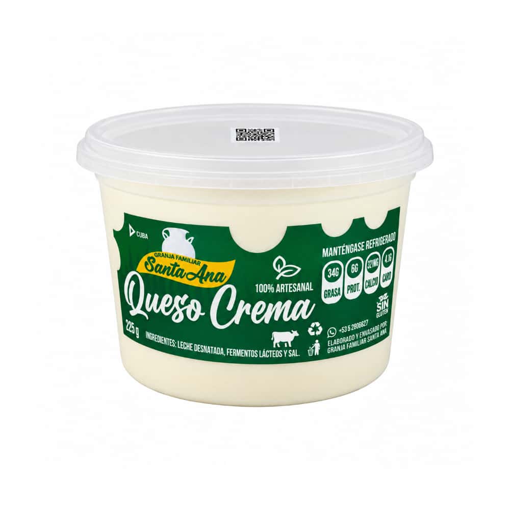 Queso crema Santa Ana (225 g / 7.9 oz) - Miniatura 1