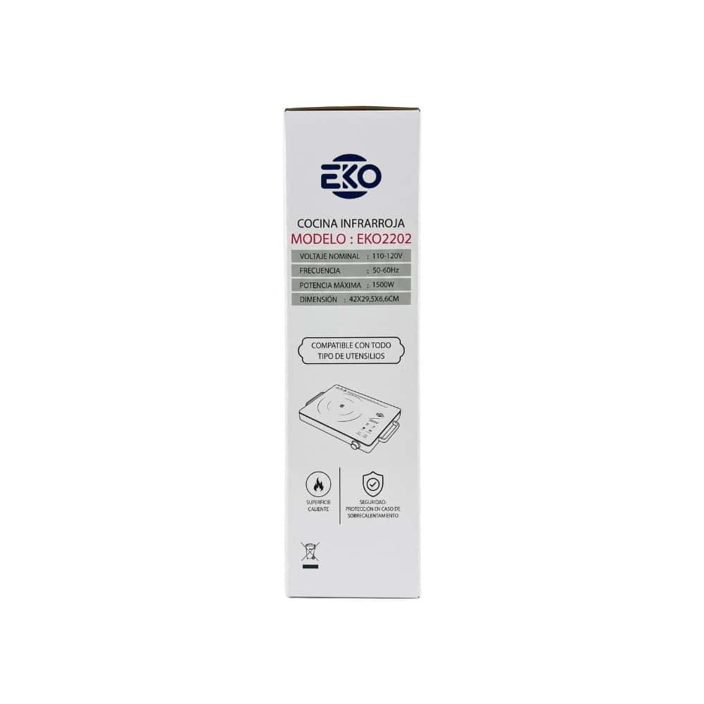 Cocina infrarroja compatible con todo tipo de utensilios 1500 W EKO EK02202 - Miniatura 4