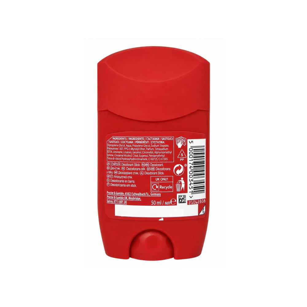 Desodorante en barra sin aluminio para hombre Original Old Spice (50 ml) - Miniatura 2