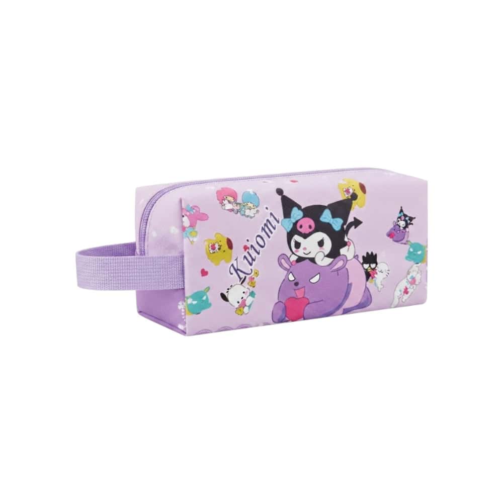 Lapicera o cartuchera rectangular con diseño de Kuromi y Sanrio Friends Gutza - Miniatura 1