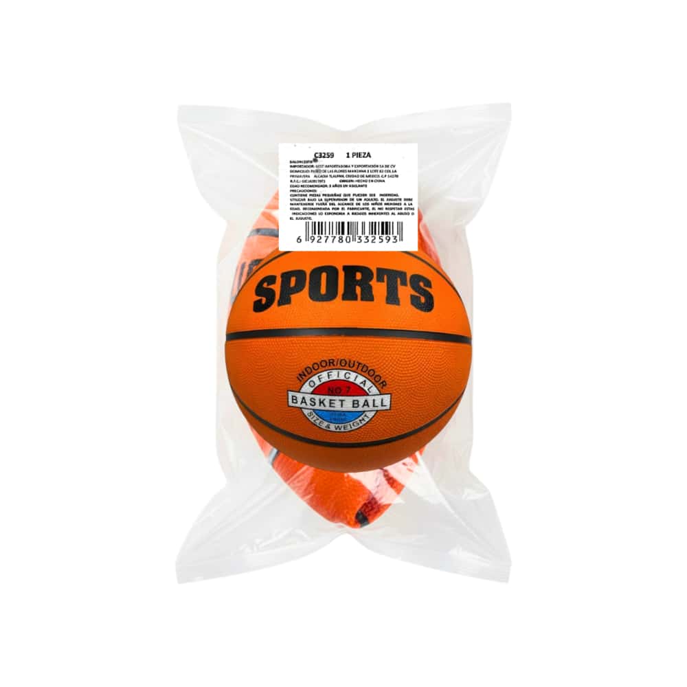 Balón de baloncesto (talla: 7) Sports - Miniatura 4
