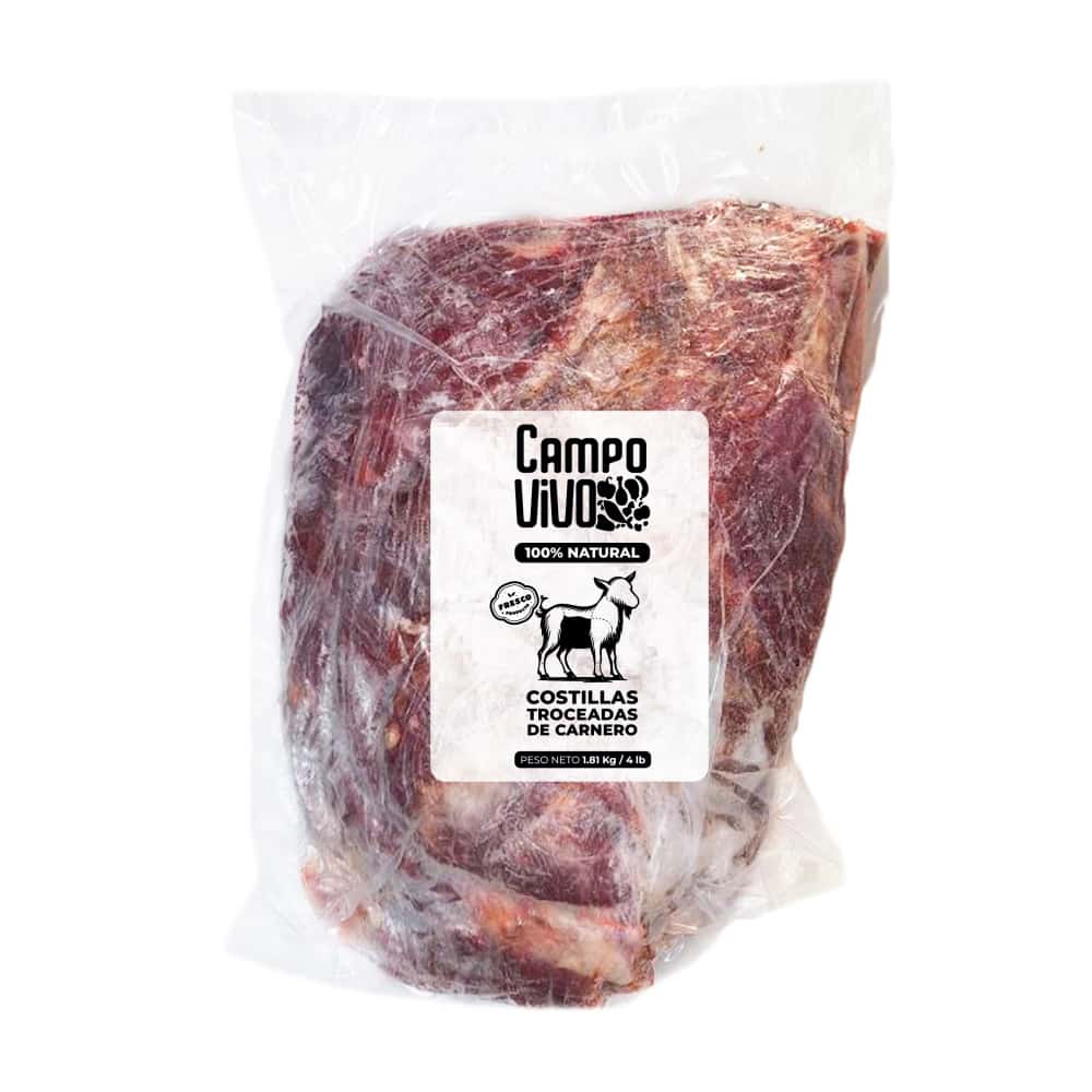 Costillas troceadas de carnero Campo Vivo (1.81 kg / 4 lb) - Miniatura 2