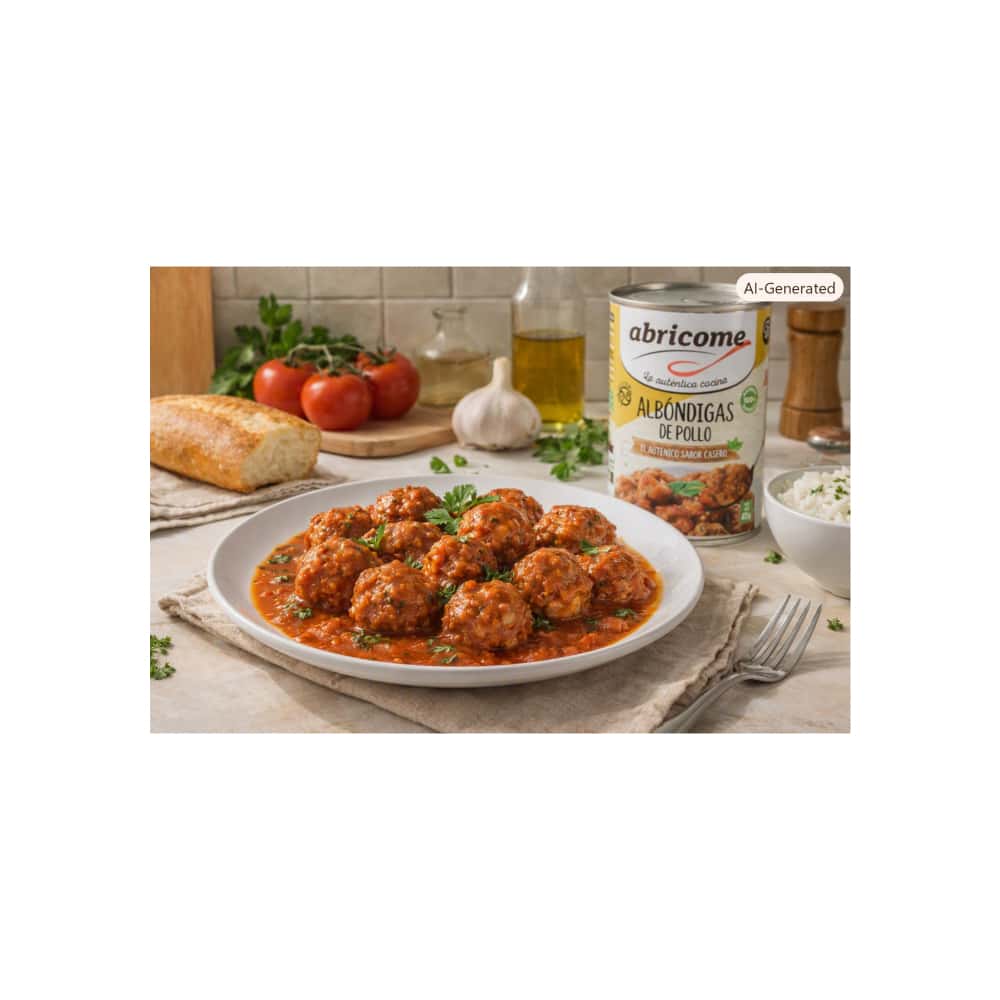 Albóndigas de pollo Abricome (415 g / 14.64 oz) - Miniatura 5