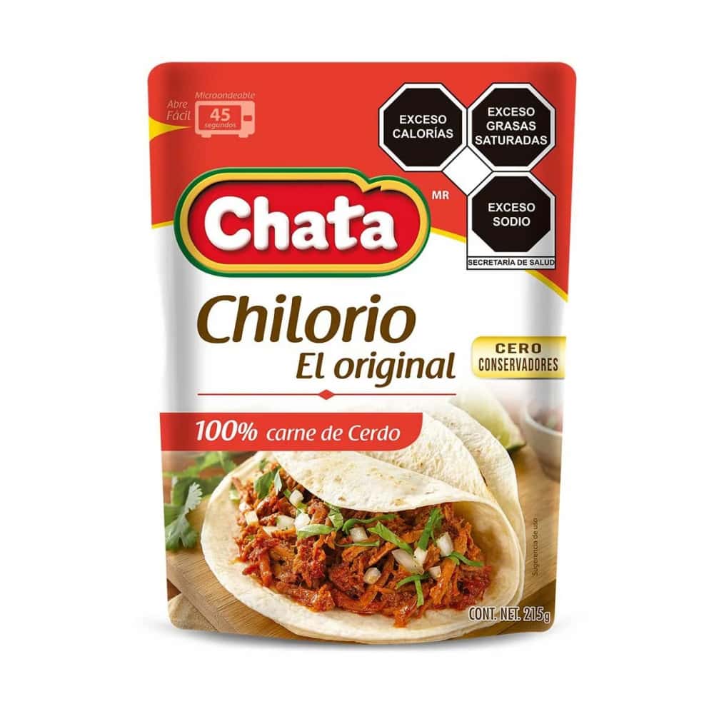 Chilorio de carne de puerco Chata (215 g / 7.58 oz) - Miniatura 1
