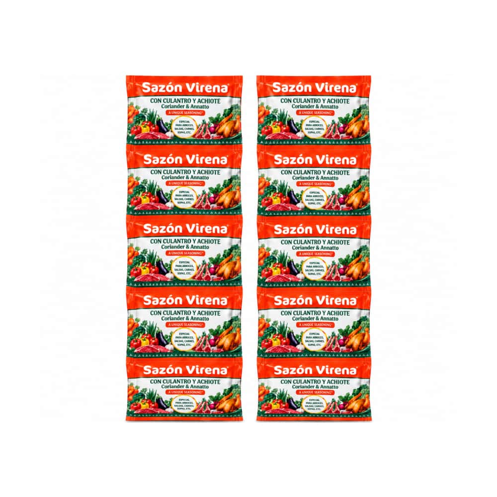 Sazón con cilantro y achiote Virena (2 x 25 g) - Miniatura 1