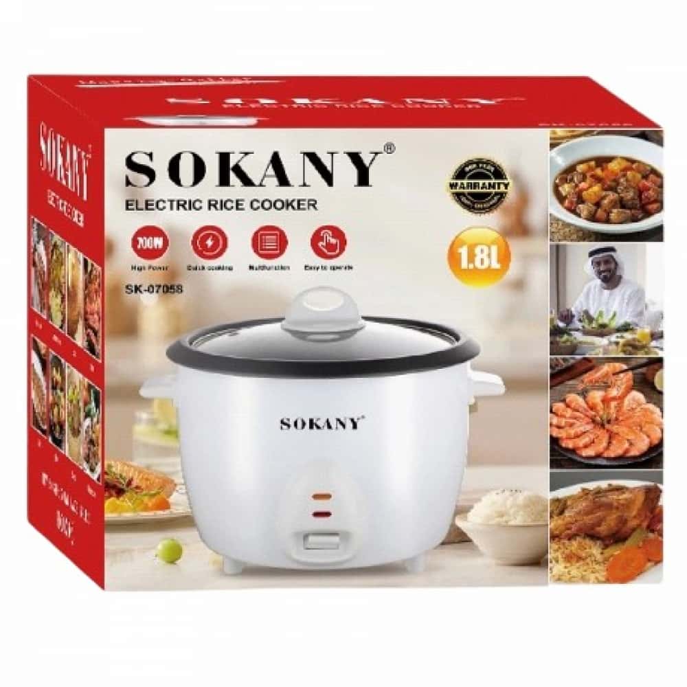 Olla arrocera eléctrica convencional 1.8 L Sokany SK- 07058 - Miniatura 2