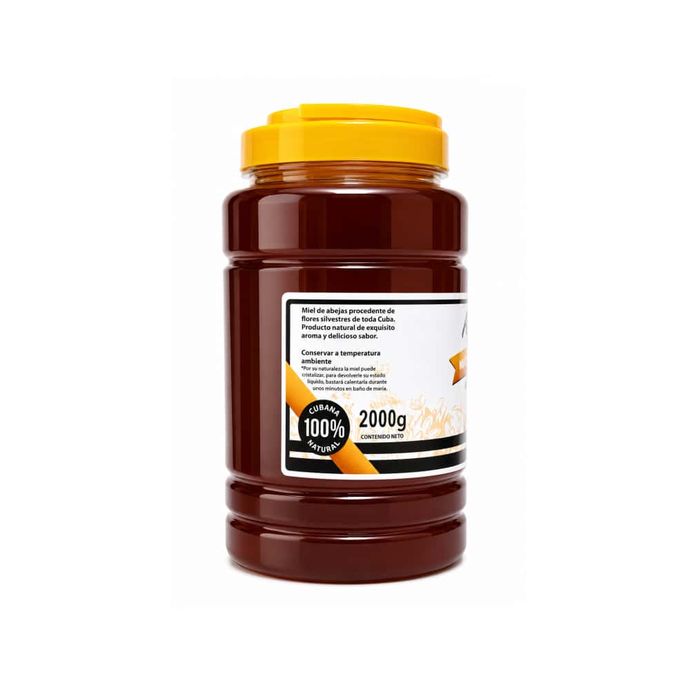 Miel de abejas polifloral Apisun (2 kg / 4.41 lb) - Miniatura 3