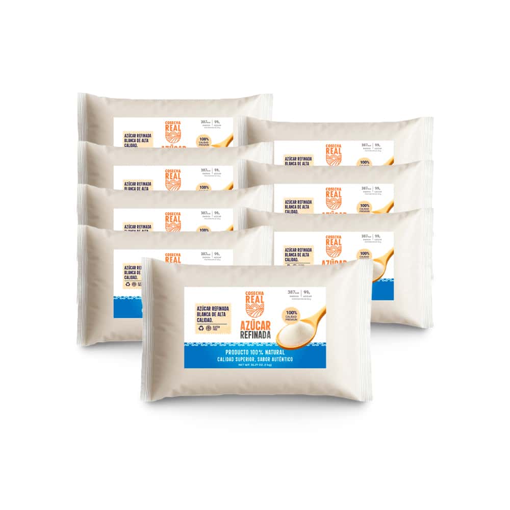 Azúcar blanca refinada Cosecha Real (8 x 1 kg / 2.2 lb) - Miniatura 1