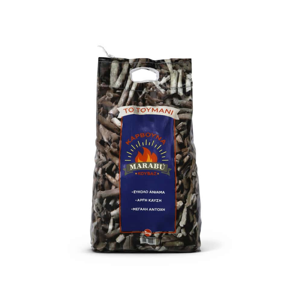 Carbón vegetal de madera Marabú (5 kg / 11 lb) - Miniatura 1