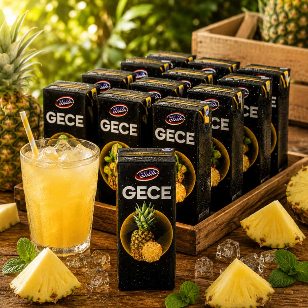 Bebida sabor piña Gece (6 x 200 ml) - Miniatura 4