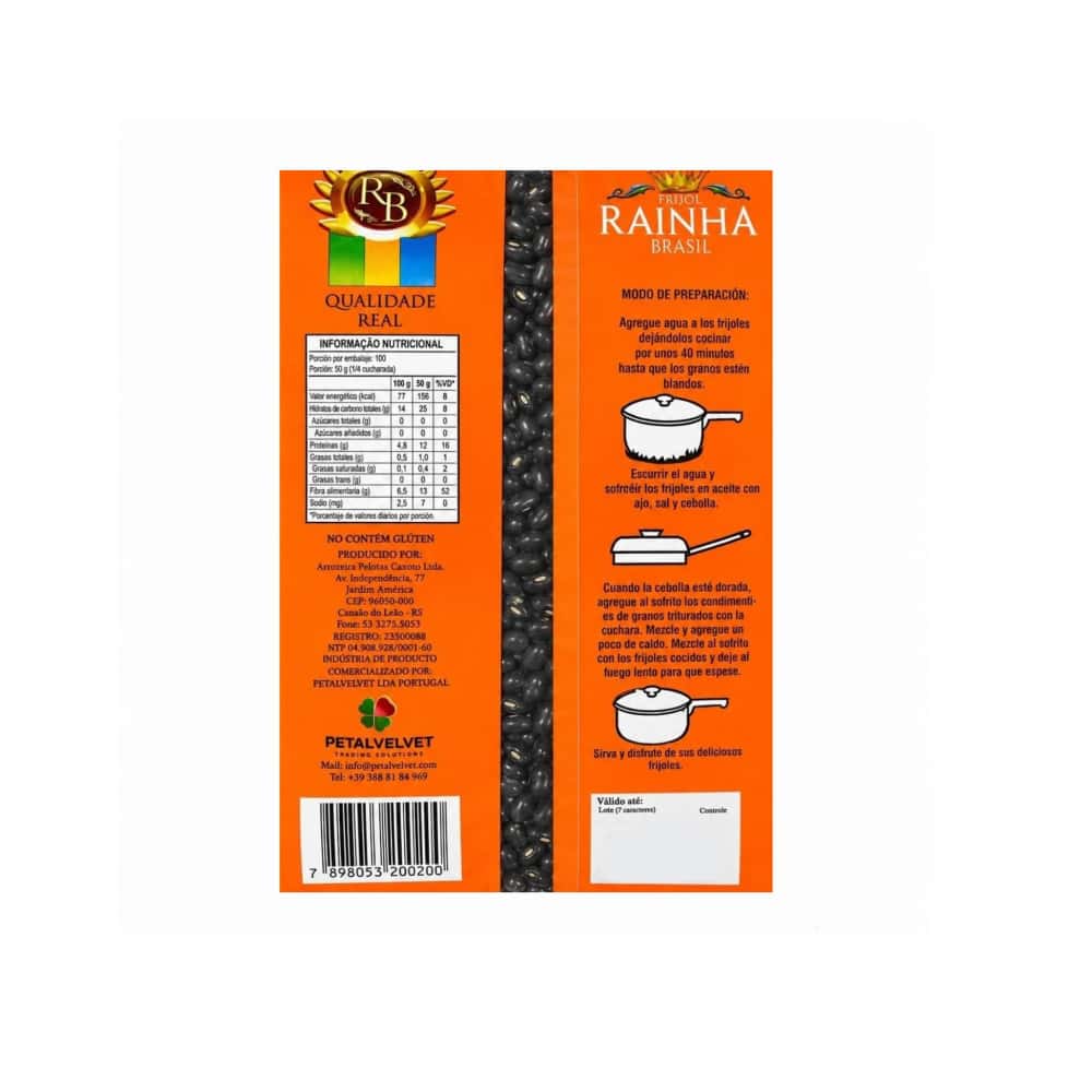 Frijol negro tipo 1 Sublime (1 kg / 2.2 lb) - Miniatura 3