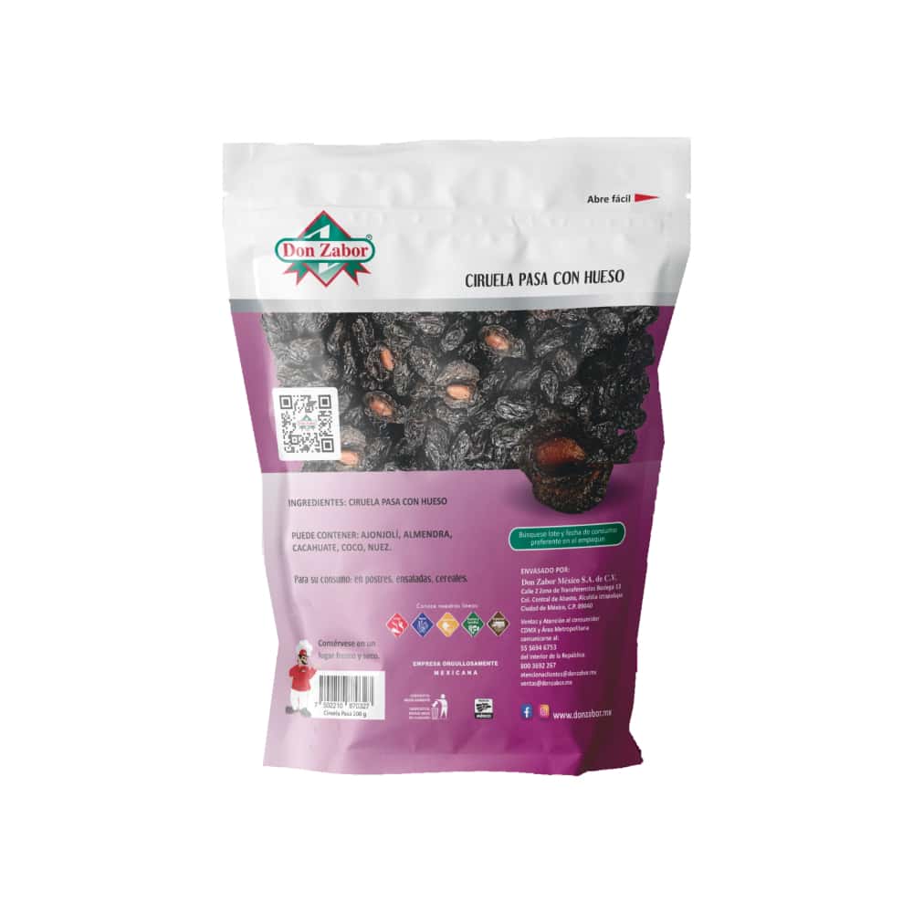 Ciruela pasa con hueso Don Zabor (200 g / 7.05 oz) - Miniatura 2