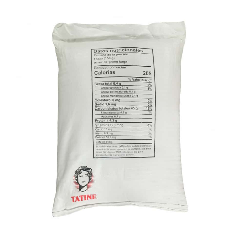 Arroz de grano largo 5% de grano partido Tatine (4 x 25 kg / 55.1 lb) - Miniatura 3
