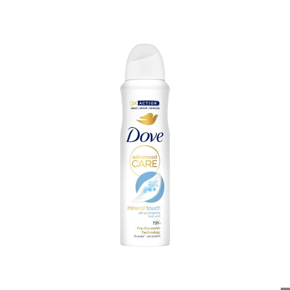 Desodorante antitranspirante en spray Advanced Care Mineral Touch Dove (150 ml) - Miniatura 1