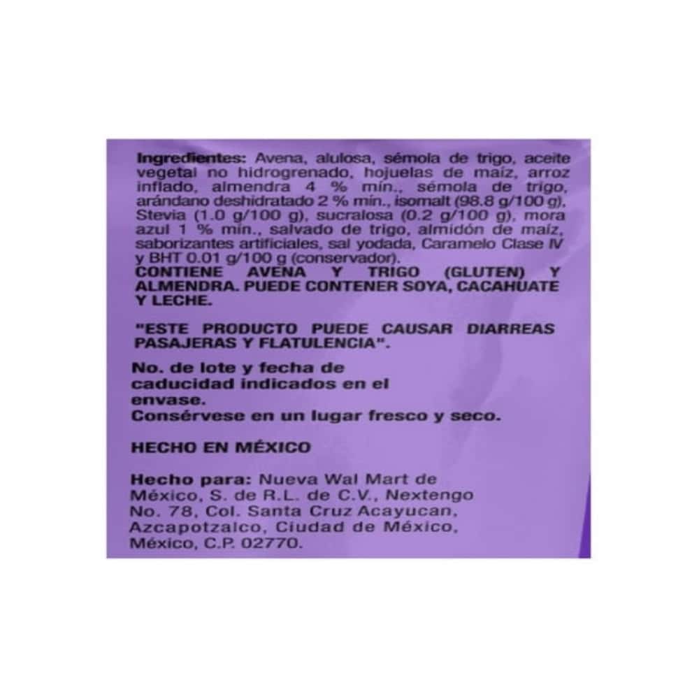 Granola con almendra, arándano y mora azul Great Value (300 g / 10.58 oz) - Miniatura 3