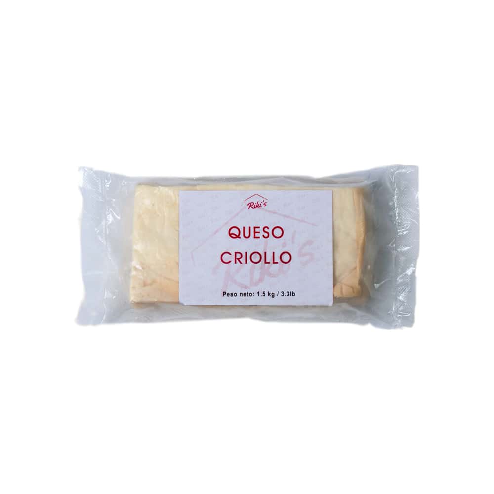 Queso Criollo RIKI´S (1.5 kg / 3.3 lb) - Miniatura 1