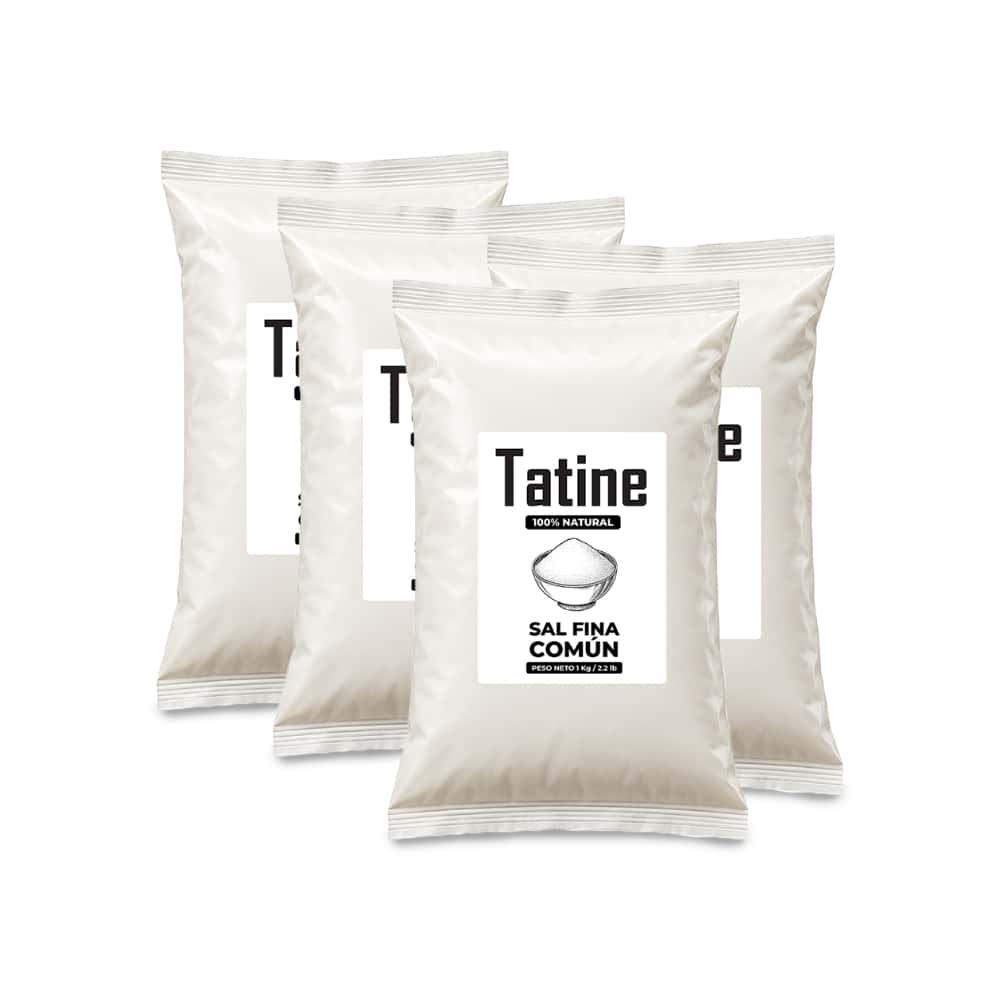 Sal fina común Tatine (4 x 1 kg / 2.2 lb) - Miniatura 1