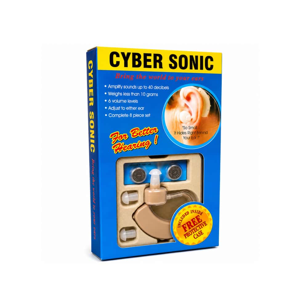 Dispositivo auricular amplificador para sordera leve Cyber Sonic - Miniatura 2