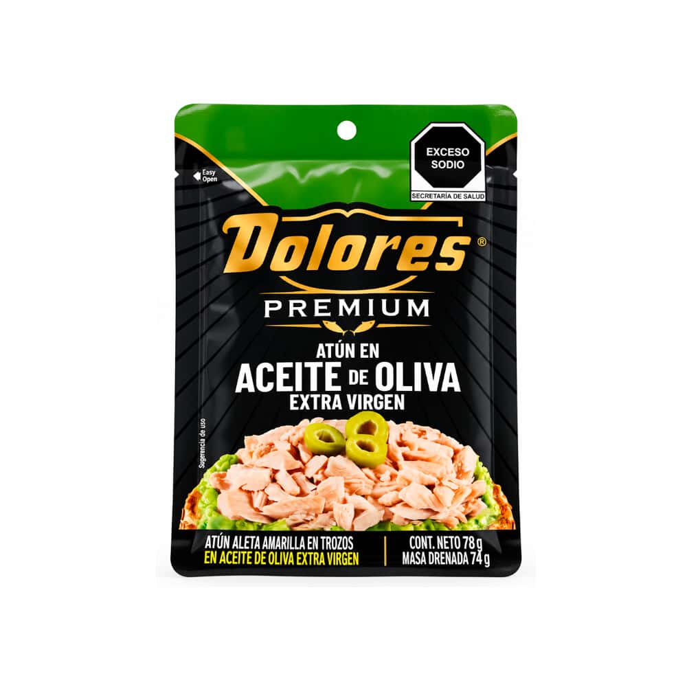 Atún en aceite de oliva extra virgen Dolores (78 g / 2.75 oz) - Miniatura 1