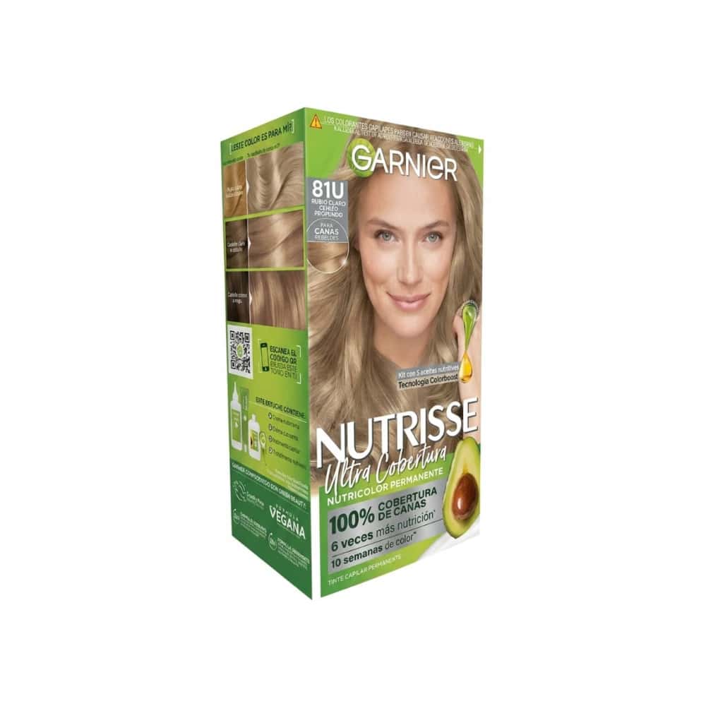 Tinte No.81U rubio claro cenizo profundo Nutrisse Garnier - Miniatura 1