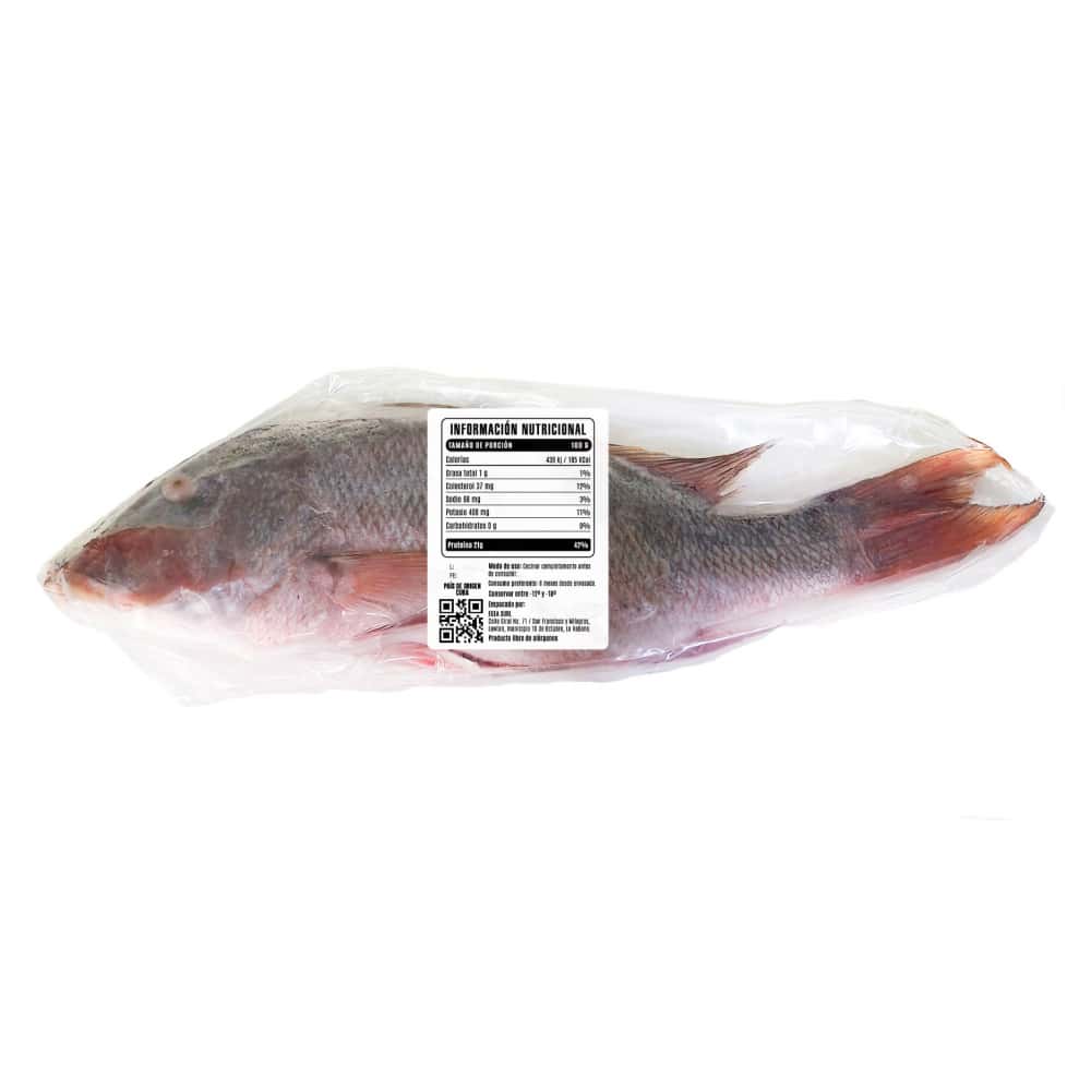 Pescado pargo entero Cosecha Real (3 kg / 6.61 lb) - Miniatura 3