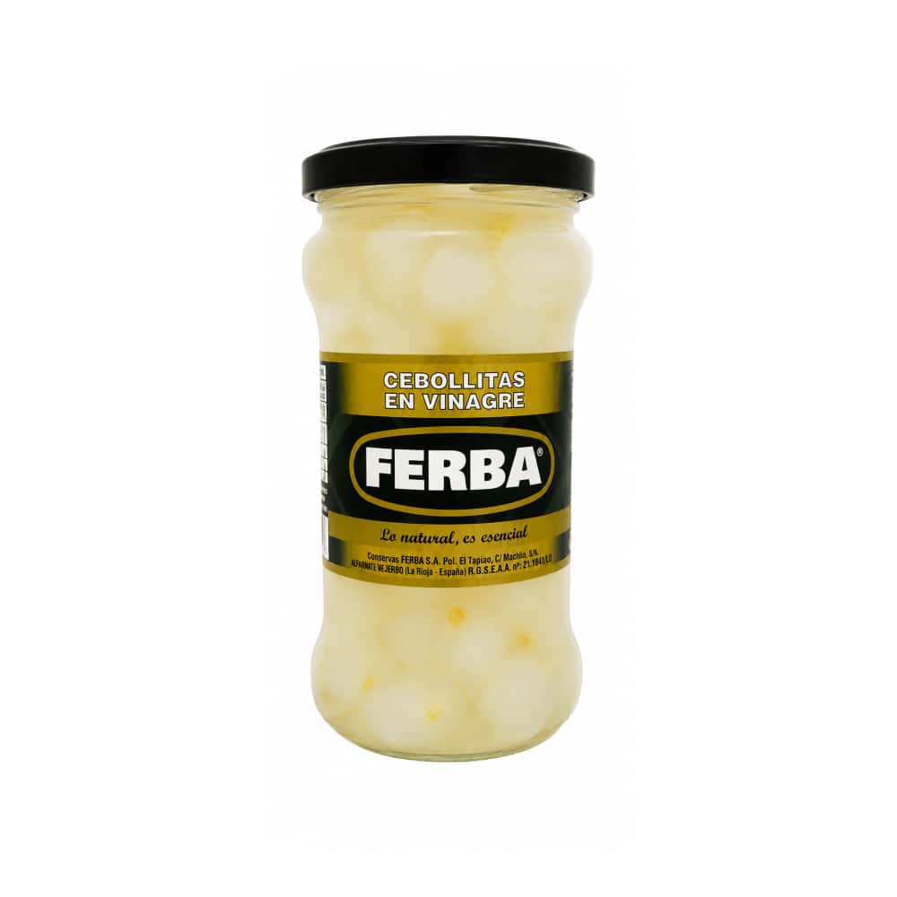 Cebollitas en vinagre Ferba (300 g / 10.58 oz) - Miniatura 1
