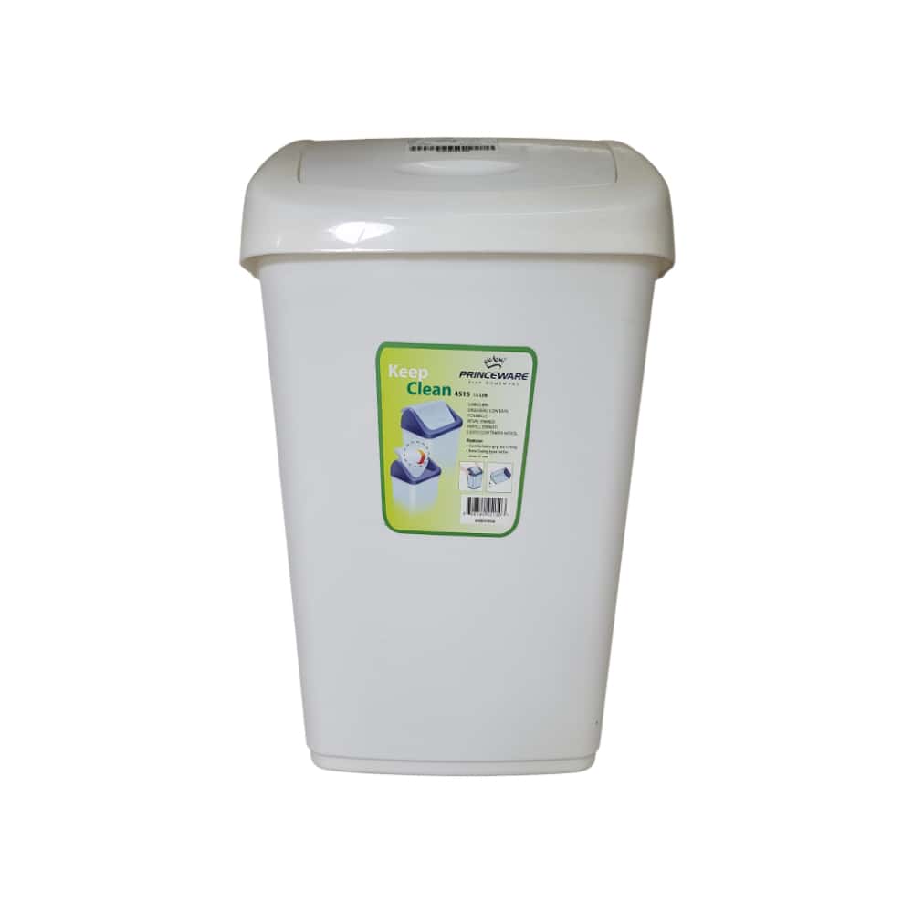 Cesto con tapa giratoria para basura 15 L Princeware - Miniatura 1