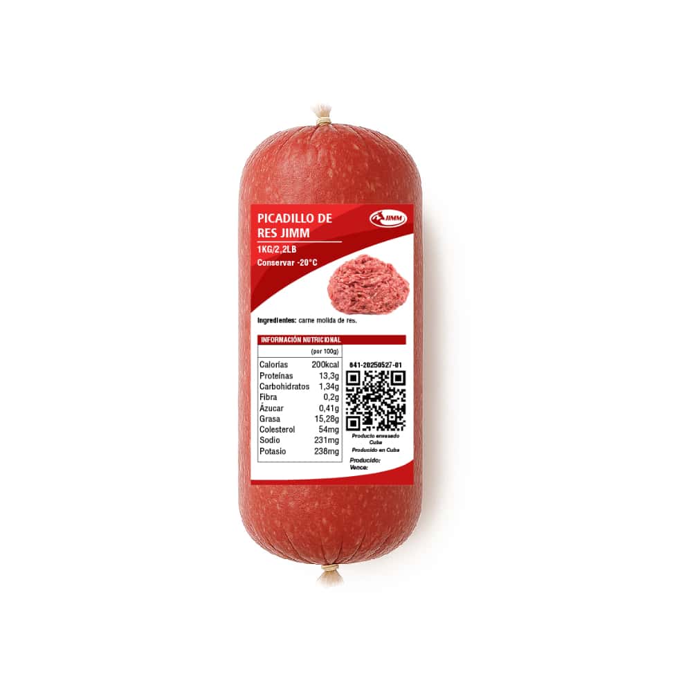 Picadillo de carne de res Jimm (1.0 kg / 2.2 lb) - Miniatura 1